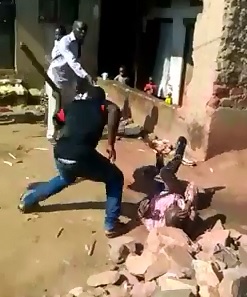 If your a Criminal DONT Get Caught in this Village..LONG Beating Ensues 