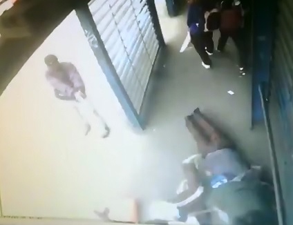 CCTV Camera catches the Murder of Two Students in Guatemala 