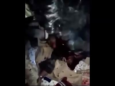 Hard to See but Easy to Hear Bloody Beheading from ISIS 