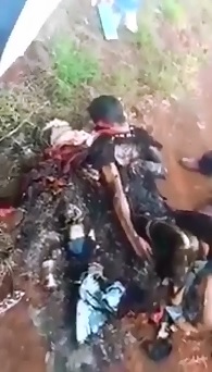 The Gruesome Remains of a Young Man who was Murdered and Set on Fire 