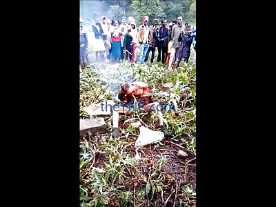Rapist Burned Alive Full New Video...the Wailing in Real Life 