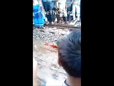 Another Shocking Angle of Man Ripped in Half Begging People for Help 