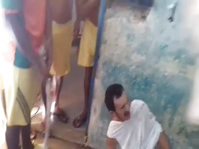 Welcome to Prison..Inmate gets Hazed like  a Motherfucker 