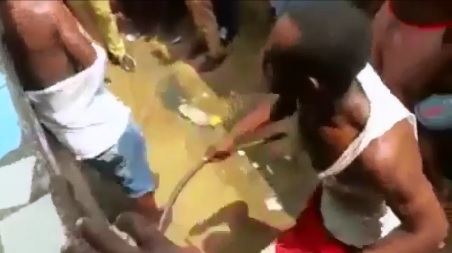 Listen to the Sound this Whip makes against the Rapists Flesh 