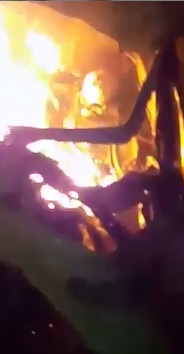 In Car Barbecue..Cooking at Full Temperature 