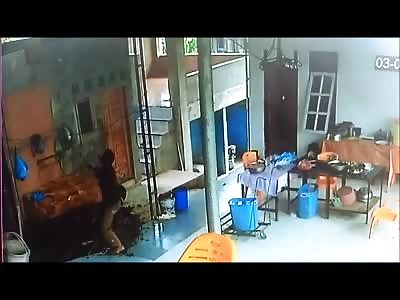 Wtf Just Happened..Crazy Work Accident Ends Badly for the Victim 