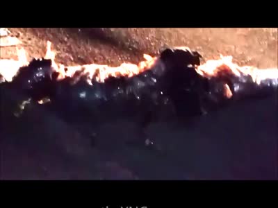 Mexican Cartel Wrap a Man in Plastic Wrap Suffocating him to Death 