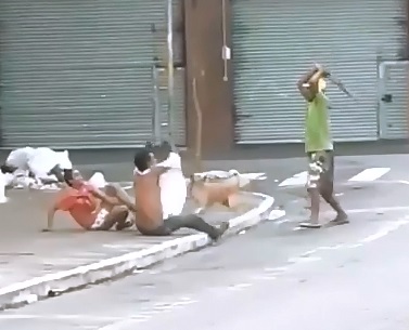 Girlfriend..Dog..Beaten in Front of All of Them 