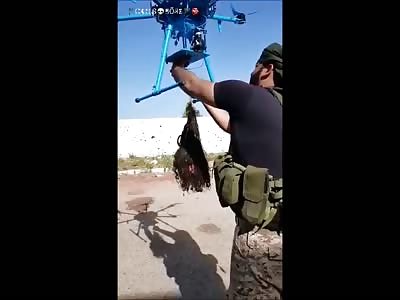 Amazon using Drone to Deliver Severed heads Now....