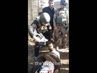 Dead ISIS Member is Slapped Around with a Shoe like a Little Bitch 
