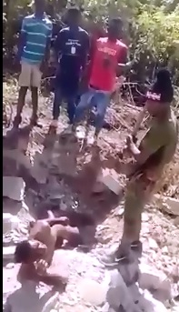 Members of Zambian Gang Tokota Boys Torture Member of Rival Gang