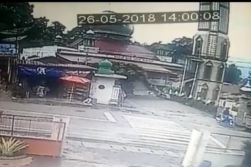 Wow...2 People on a Motorcycle...Killed Instantly by Asshole Driver 