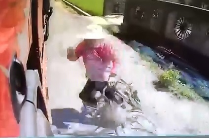 Man Riding his Bike WAY too close to a Train is Killed in Gruesome Way 