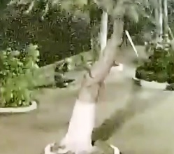 Shock Video shows Man Douse Himself in Petrol and Burn Alive