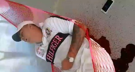 Not the Ideal way to Relax in a Hammock 