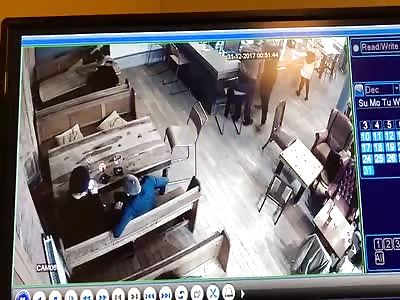 Face stamped man put into coma