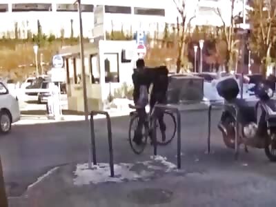 Refugee tries to kill woman