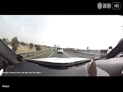 Family robbed at gunpoint.