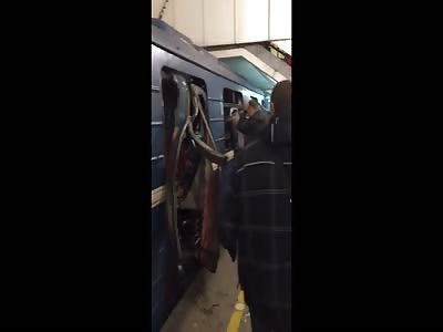 BREAKING NEWS; At least 10 dead and 50+ injured in st Petersburg explosion.