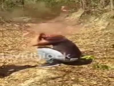 VENEZUELAN GANG BRUTALITY (with zoom & slowmo).