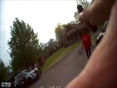 Cop fatally shoots woman with Ax