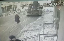 Killed by Falling Ice Block!