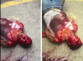 Thief Can't Open his Eyes after Beating