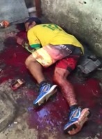 Bloody Crime Scene ... Trail of Blood