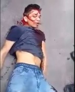 New longer video showing thug agonizing and his partener dead inside car