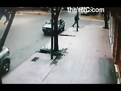 Guy Forgets to Look Both Ways