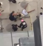 Birdseye View Beating of a Thief 