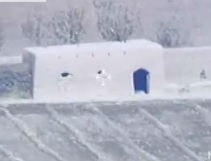 Taliban insurgents having a meeting are exploded