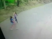 Girls Not Paying Attention Never Taught to Look Both Ways