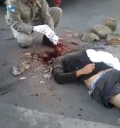 Man Stoned to Death ... Dying