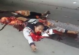 Woman Horrifically Crushed by Truck