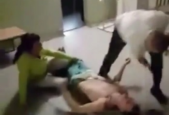 Guy BRUTALLY Knocked Out inside Hospital Room