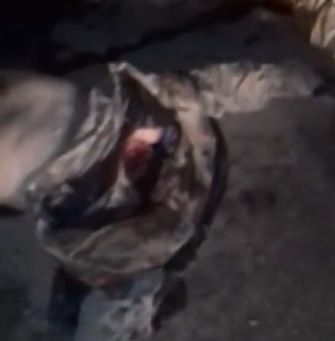 Beheaded daesh bodies leave for everyone see