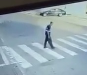 Elderly Mans Last Stroll.... Brutally Hit