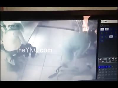 Off Duty Cop Violently Executed and Has his Gun Stolen Inside Shop