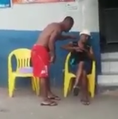 Brutal:  Annoying Man Gets Stabbed In the Neck Twice