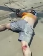 People Save Two Men Burning Alive in Car