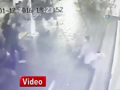 Dude Fucking Around Gets Shot in Legs