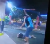 Dude Beaten with a Hockey Stick Then Stabbed with It