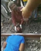Train Perfectly Decapitates a Man