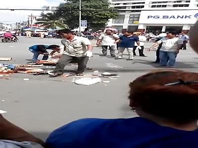 Couple and Their Dog Crushed .. ;-(