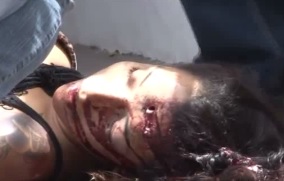 Beautiful Tattooed Woman Shot in Forehead and Killed in Front of Her House