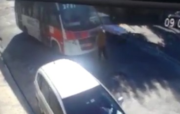 Confused Old Man is Run Over and Killed by Bus