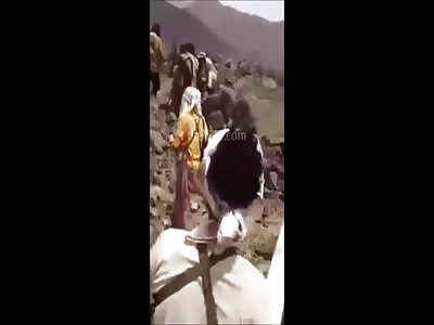 4 Daesh Members Being Executed