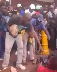 Thief is Beaten with Sticks, Stones and Everything Else