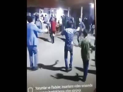 Horrific Moment celebratory Gun Fire Kills Boy at a Turkish Wedding